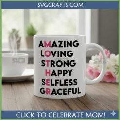 Alternative view of Mother Definition SVG for Cricut & Sublimation | SVGCrafts