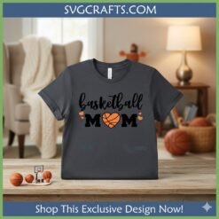 Alternative view of Basketball Mom SVG | Cricut PNG DXF EPS | Game Day Design