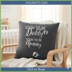 Alternative view of Soon To Be Parents SVG PNG DXF EPS - Pregnancy Announcement
