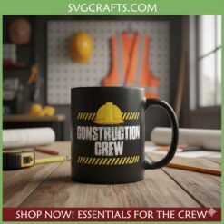 Alternative view of Construction Crew SVG | Hard Hat Builder PNG DXF EPS - SVGcrafts