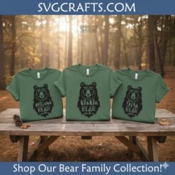 Alternative view of Mimi Nana Gigi Bear SVG Bundle - Tribal Grandma Bear SVG