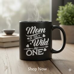 Alternative view of Mom of the Wild One SVG | Boho Mom Cricut & Sublimation File