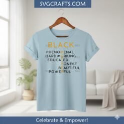 Alternative view of Black Mother SVG | Phenomenal Mom PNG for Cricut & Gifts