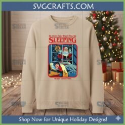 Alternative view of Creepy Santa He Sees You When You're Sleeping SVG - SVGcrafts