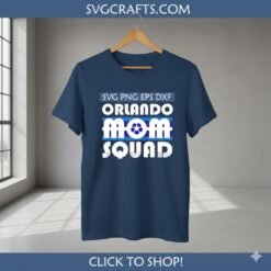 Alternative view of Orlando Soccer Mom Squad SVG | Cricut & Sublimation File