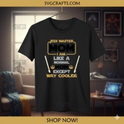 Alternative view of Jedi Master Mom SVG - Funny Star Wars Mom Design | SVGCrafts