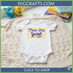 Alternative view of Mama Little Rugrat SVG - 90s Mom Life Digital File | SVGCrafts