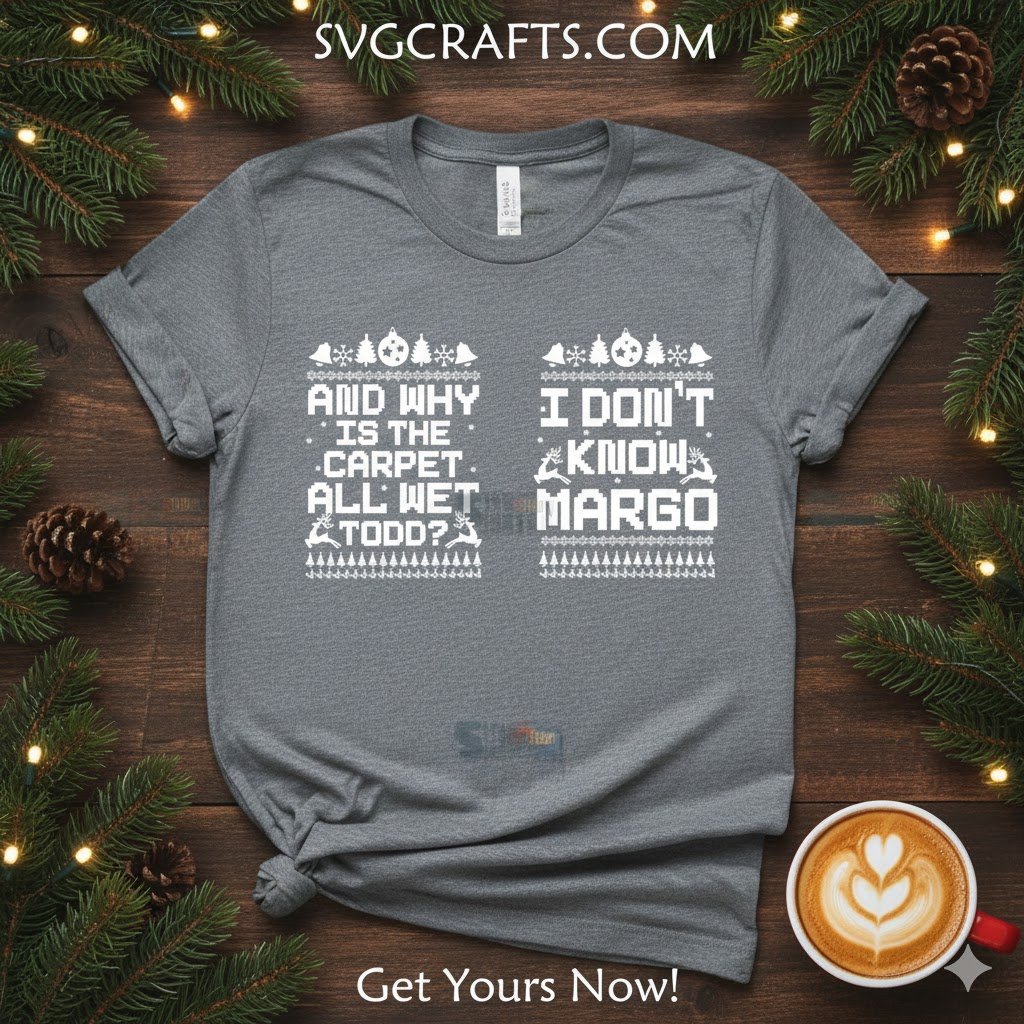 I Don't Know Margo Christmas SVG | Funny Vacation Quote - Image 2