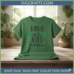 Alternative view of Mama of the Wild One SVG | Cricut & Sublimation File - SVGCrafts