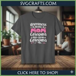 Alternative view of Mom Grandma Great Grandma SVG | Cricut & Sublimation File - SVGCrafts