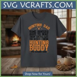 Alternative view of Hunting Dad Hunting Buddy SVG | Father Son Deer Design - SVGCrafts