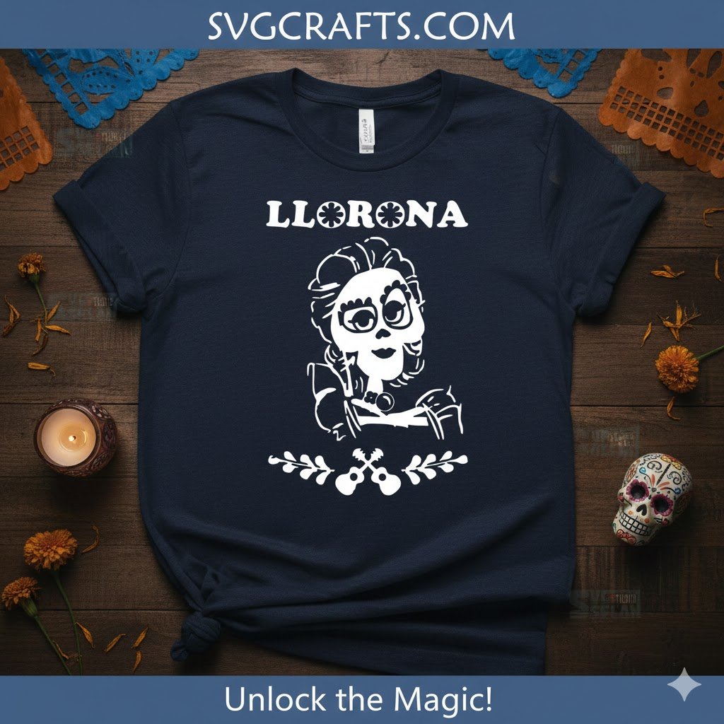 Mama Imelda Llorona SVG | Coco Day of the Dead Craft Files - Image 2