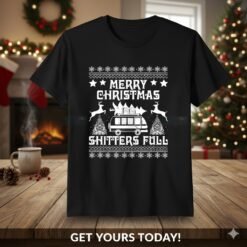 Alternative view of Shitters Full SVG | Funny Christmas Vacation Ugly Sweater