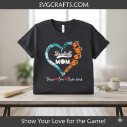 Alternative view of Baseball Mom SVG & PNG | Cricut, Sublimation Design - SVGCrafts