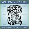 Alice in Chains SVG with anatomical heart design for Cricut and sublimation.