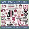 Arizona Cardinals SVG Bundle for Cricut and Sublimation, featuring football helmets, cardinal bird logos, and Arizona state pride designs for fans.
