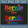 Bernie 2020 Rainbow Bird SVG PNG EPS DXF files for crafting