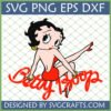 Classic Betty Boop SVG PNG DXF EPS digital file for Cricut and sublimation crafts
