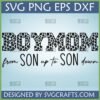 Leopard Print Boy Mom SVG from Son Up To Son Down digital design for Cricut and sublimation