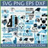Large Carolina Panthers SVG Bundle with diverse designs for Cricut, including logos, 'Keep Pounding,' distressed styles, and fan quotes for t-shirts and gifts.