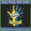 Down Syndrome Awareness Day SVG for Teachers with yellow and blue hand, words HOPE, STRENGTH, COURAGE, SUPPORT, LOVE, and 'FOR MY Students'