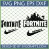 Fortnite Just Play It SVG bundle with distressed and silhouette designs for Cricut and sublimation