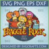 Fraggle Rock SVG PNG DXF EPS Files with Gobo, Mokey, Wembley, Boober, Red and 'EST 1983' logo for Cricut and Sublimation