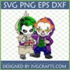 Chibi Joker Pennywise SVG digital file for Cricut and sublimation