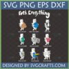 Funny Cat Fuck Everything SVG Bundle with 9 sarcastic cat designs for Cricut and sublimation