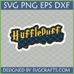 Hufflepuff SVG and PNG digital file for Harry Potter fans and crafters