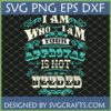 "I Am Who I Am Your Approval Is Not Needed" SVG design for Cricut and sublimation