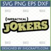Impractical Jokers SVG File for Cricut and Sublimation