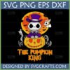 Jack Skellington as Pumpkin King SVG for Halloween crafts