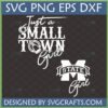 Mississippi State Girl SVG bundle with Small Town Girl design and MSU 'M' logo for Cricut and sublimation crafts