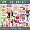 Kansas City Chiefs SVG Bundle for Cricut and Sublimation, featuring diverse fan designs