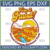 Retro Grand Canyon National Park SVG 'Keep it Grand!!' design for Cricut and sublimation