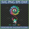 Tie Dye Sunflower Peace Sign Frog Live Laugh Love SVG for Cricut and Sublimation