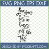 Love Grows Best In Houses SVG PNG EPS DXF file for Cricut and Silhouette cutting machines, featuring elegant script font on a subtle grid background.