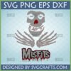 Misfits Skull Skeleton SVG PNG DXF EPS digital file for Cricut crafting