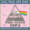 Pink Floyd Dark Side of the Moon SVG PNG DXF EPS | 1973 Classic Rock Album Art for Cricut