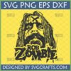 Iconic Rob Zombie SVG PNG DXF EPS digital file for Cricut and Sublimation by SVGCrafts