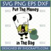 Spongebob Put Money in Bag SVG PNG DXF EPS file for Cricut and sublimation