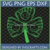 St Patricks Day Baseball SVG design featuring three green baseball gloves forming a shamrock with baseballs inside, perfect for Cricut.