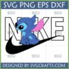 Stitch Nike SVG PNG DXF EPS digital file for Cricut and sublimation