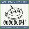 Toy Story Alien OOOOOH SVG PNG DXF EPS digital design file for Cricut and sublimation crafts