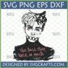 XXXTentacion SVG PNG EPS DXF 'The Face They Hate So Much' design for Cricut and Sublimation