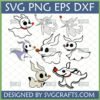 Nightmare Before Christmas Zero SVG Bundle for Cricut and Silhouette
